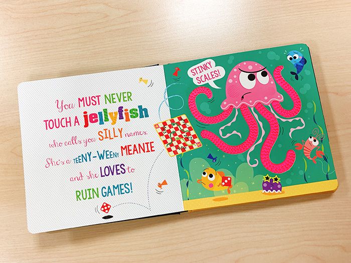 Never Touch a Piranha!  沒摸過的食人魚（觸摸書）