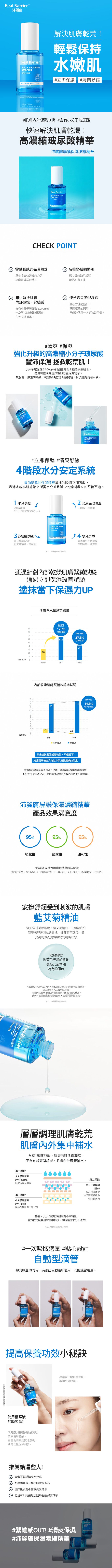 Real Barrier 沛麗膚 - 屏護保濕濃縮精華30ml