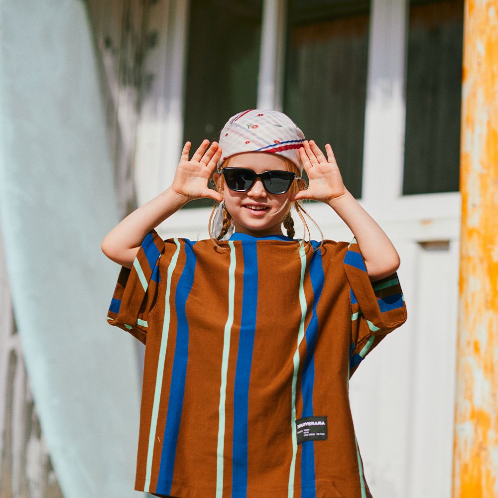 City 抗UV高彈力偏光兒童太陽眼鏡-夜幕黑-(0-3Y)