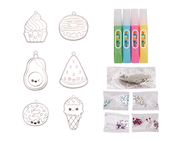 樂彩森林 - DIY塗色吊飾-甜點冰淇淋