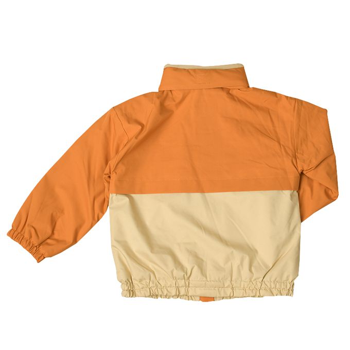 akachan honpo - 防潑水夾克-內裡刷毛-橘色