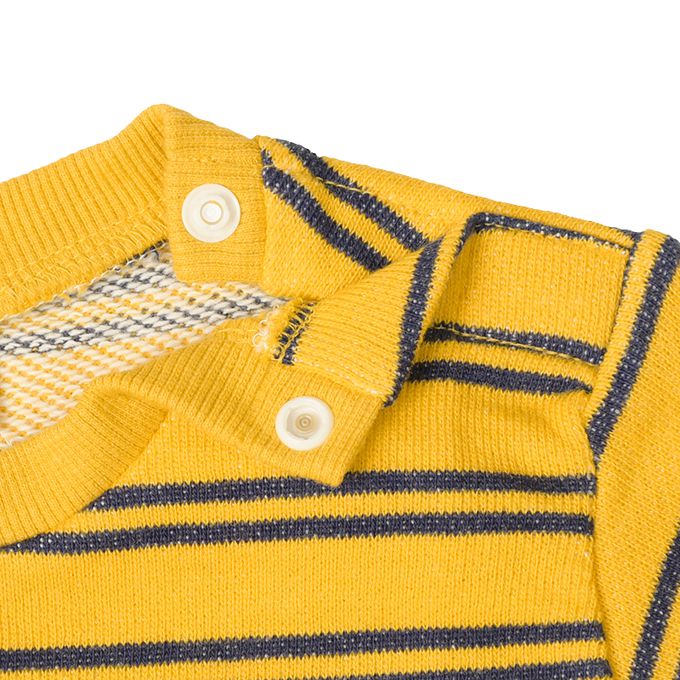 akachan honpo - 長袖休閒上衣-圖案-淺卡其色