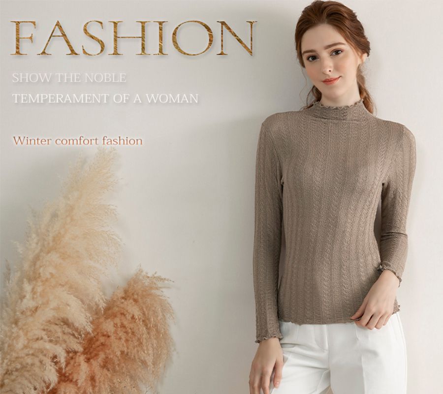 香茉 CHANMODE - 時尚顯瘦天絲溫控內搭衣-2件組-內搭衣款-焦糖/米白-內搭衣x2件