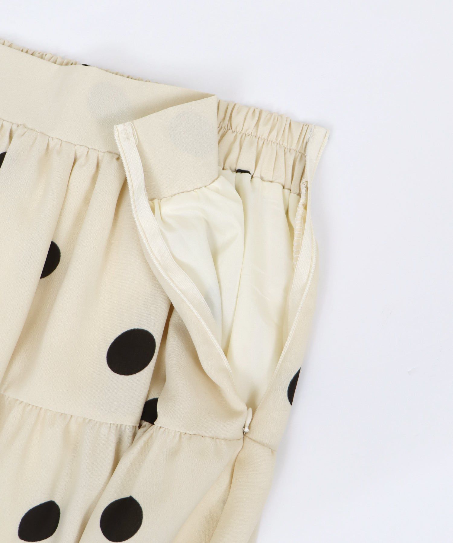 日本 BLUE EAST - 時尚波普點點修身長裙-黑