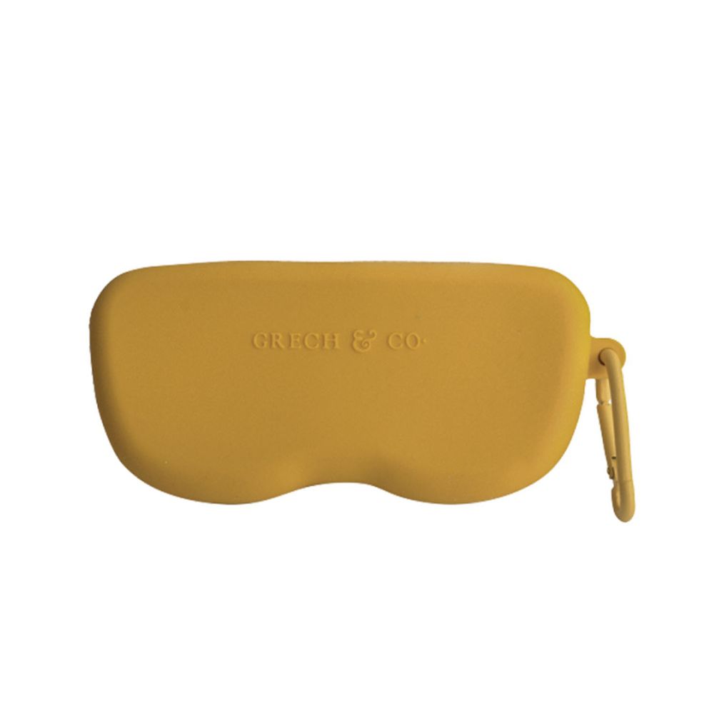 丹麥 GRECH & CO. - 矽膠眼鏡盒-杏黃