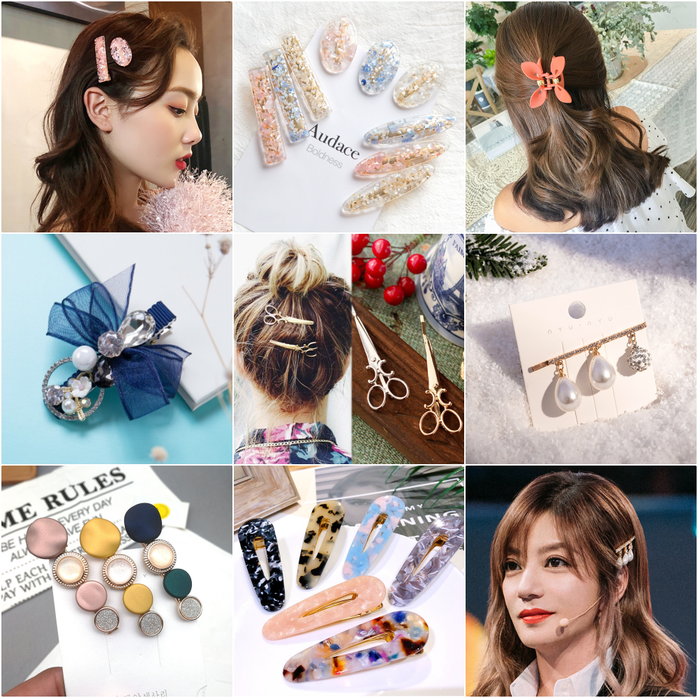 一秒氣質提升術 ♕ 日韓IG爆紅仙氣髮夾