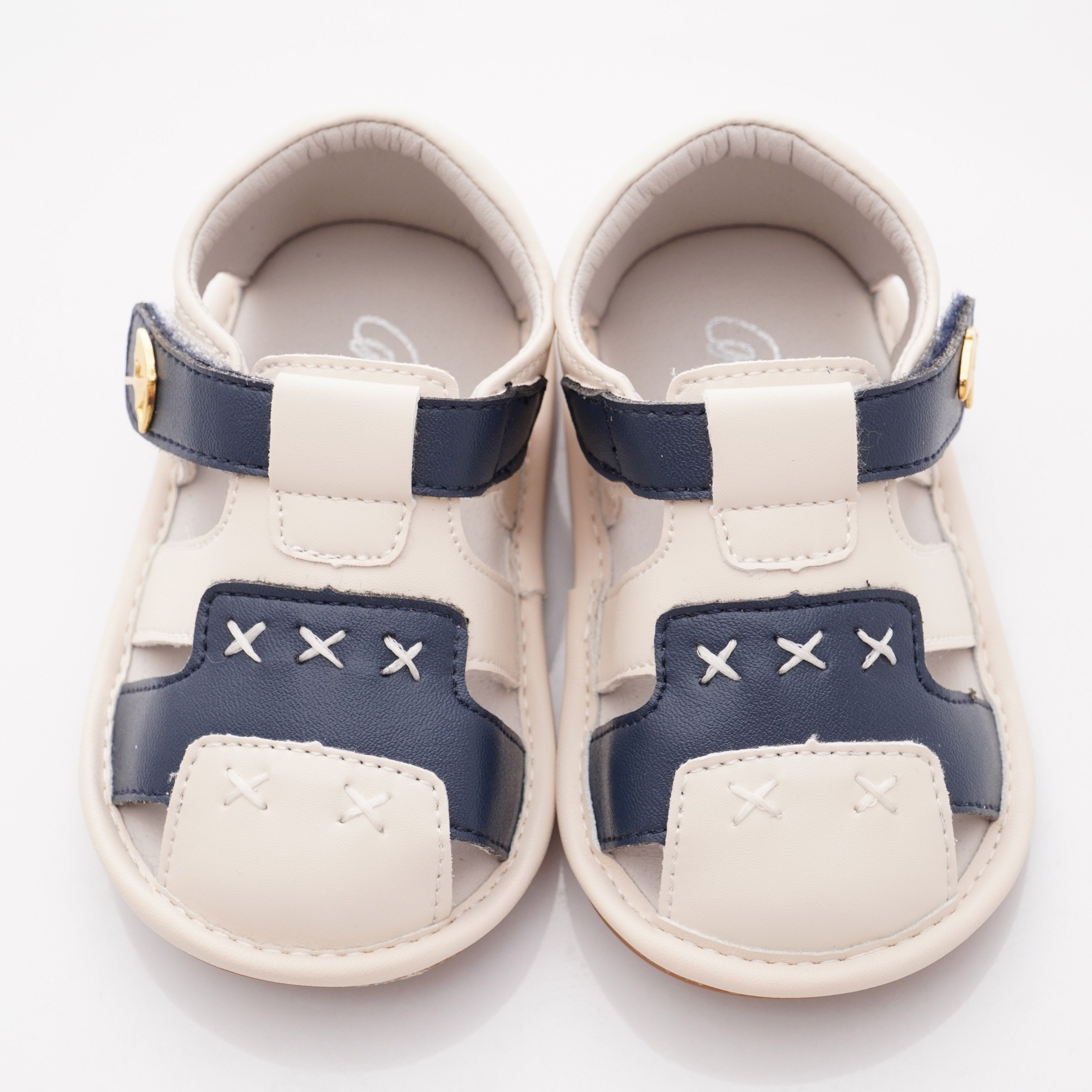 Arnold Palmer 雨傘牌 - 護趾軟軟學步涼鞋款(寶寶段)-藍