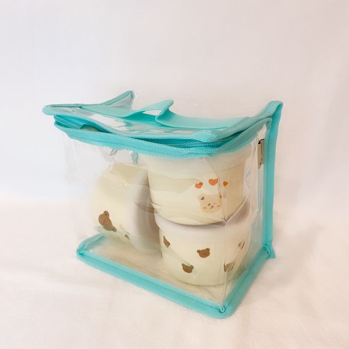 妞妞絲 - 透明收納袋-薄荷綠 (XS)