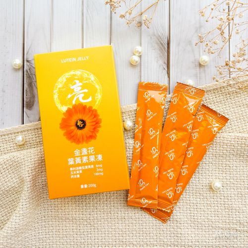 金盞花葉黃素果凍(200g)_3盒組
