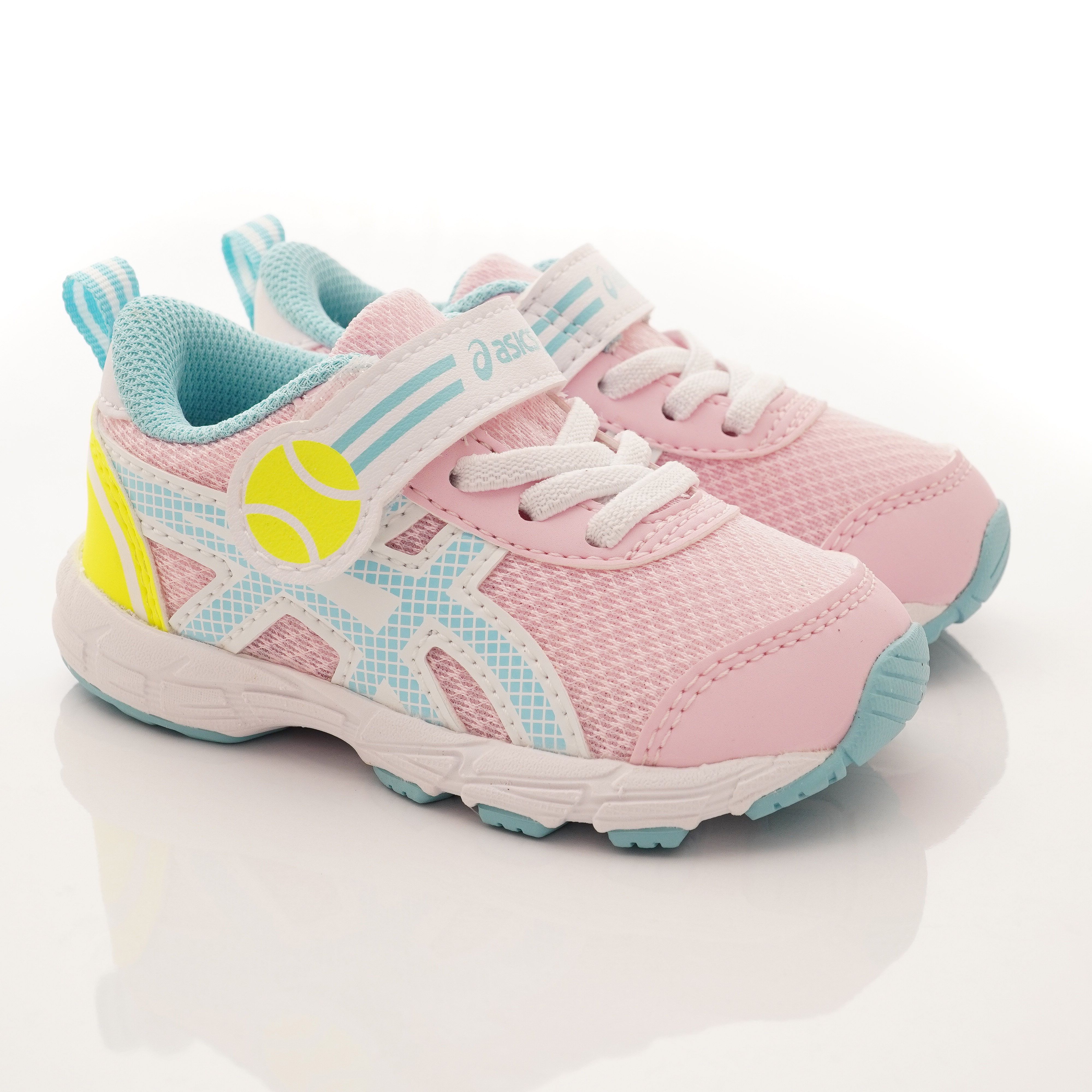 asics 亞瑟士 - 機能童鞋-網球造型後穩定學步鞋(寶寶段)-粉