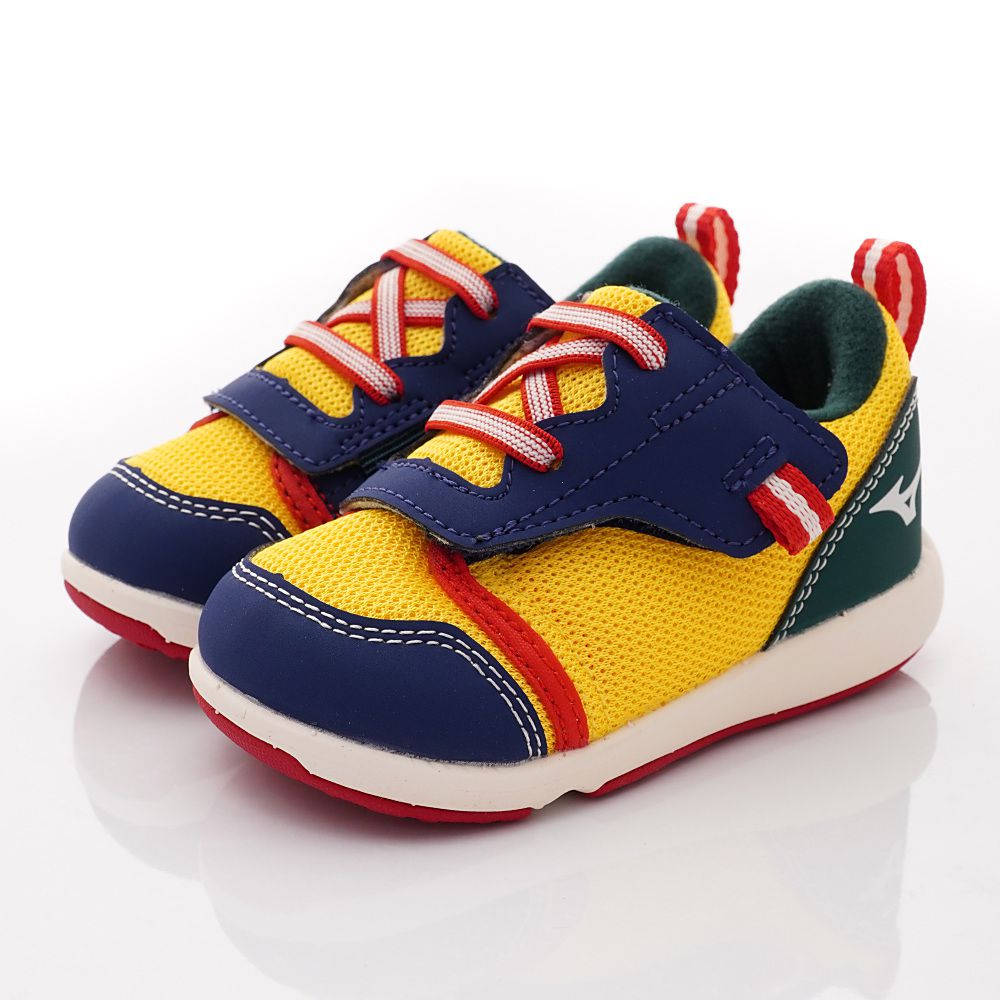 MIZUNO 美津濃 - 運動休閒/慢跑/運動 童鞋款(小童段)-休閒鞋-黃藍紅