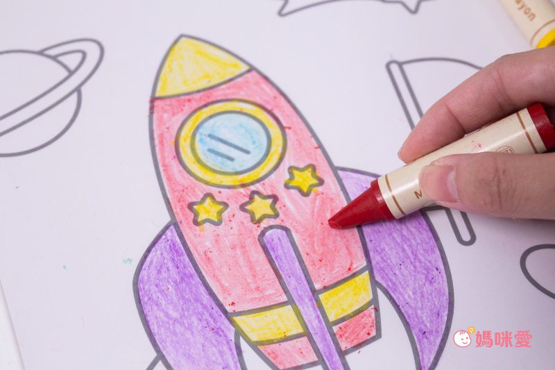 獨家！重複撕貼不傷牆【台灣 kidzcrayon】創意透光描圖貼紙