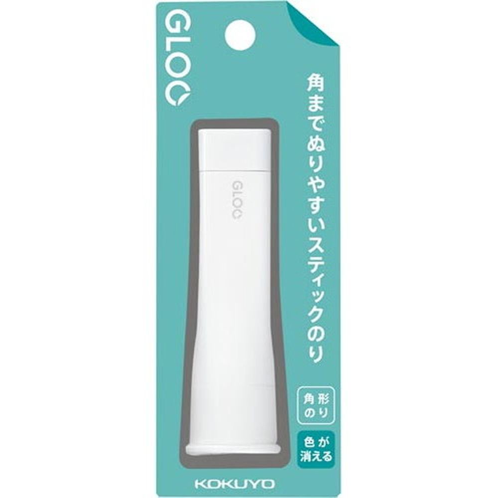 日本文具代購 - 正方形口紅膠-有色消失型-藍 (S)