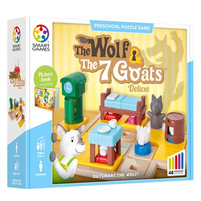 比利時 SMART GAMES - 七隻小羊-3歲以上