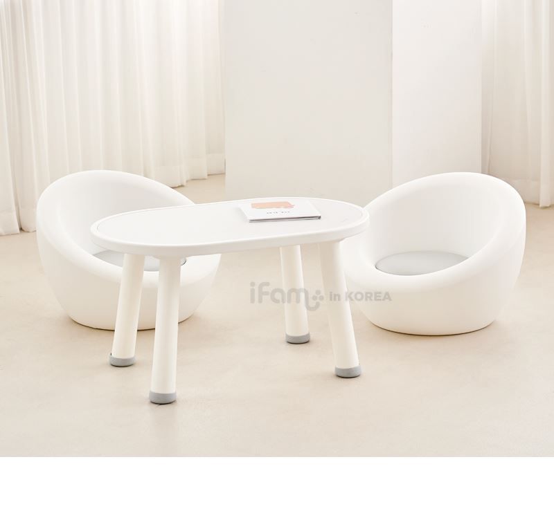 韓國 iFam - 兒童學習桌-奶茶色 (80x50x42.8cm)