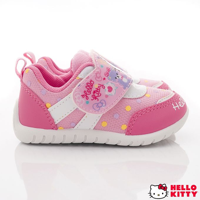HELLO KITTY - HELLO KITTY-台灣製點點輕量運動鞋722123桃紅(小童段)-休閒鞋-桃紅
