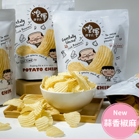 煌輝 - 【我是馬克 X 煌輝】鮮切台灣洋芋片-蒜香椒麻-180g