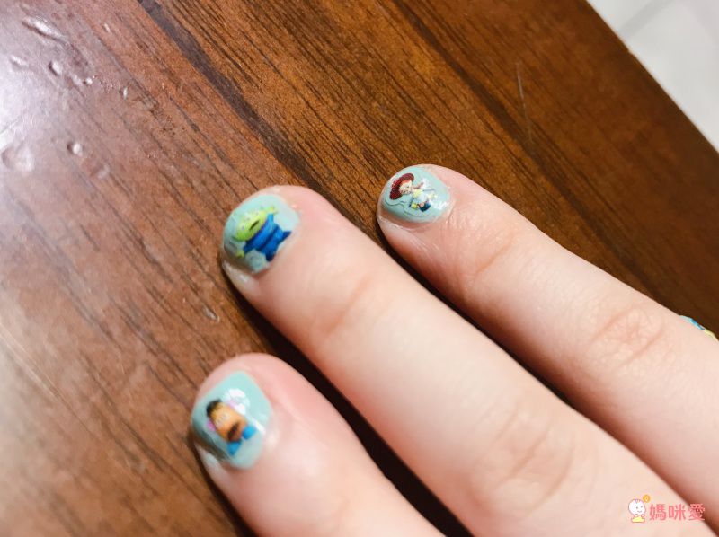 OTTO POW - 日本迪士尼限定版美甲貼-米奇米妮(粉) (包裝尺寸:W75×H100mm)-日本製