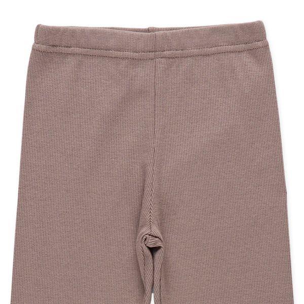 日本西松屋 - 百搭彈性鬆緊長褲-羅紋-海軍藍