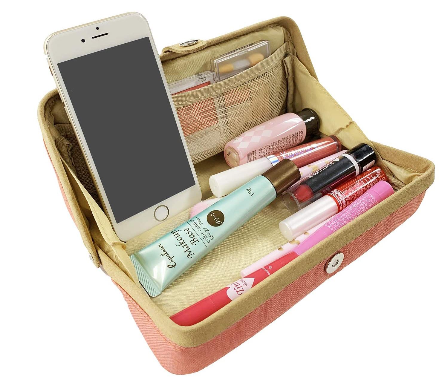 日本文具代購 - 大容量大開口鉛筆盒-深藍 (22x5x10cm)