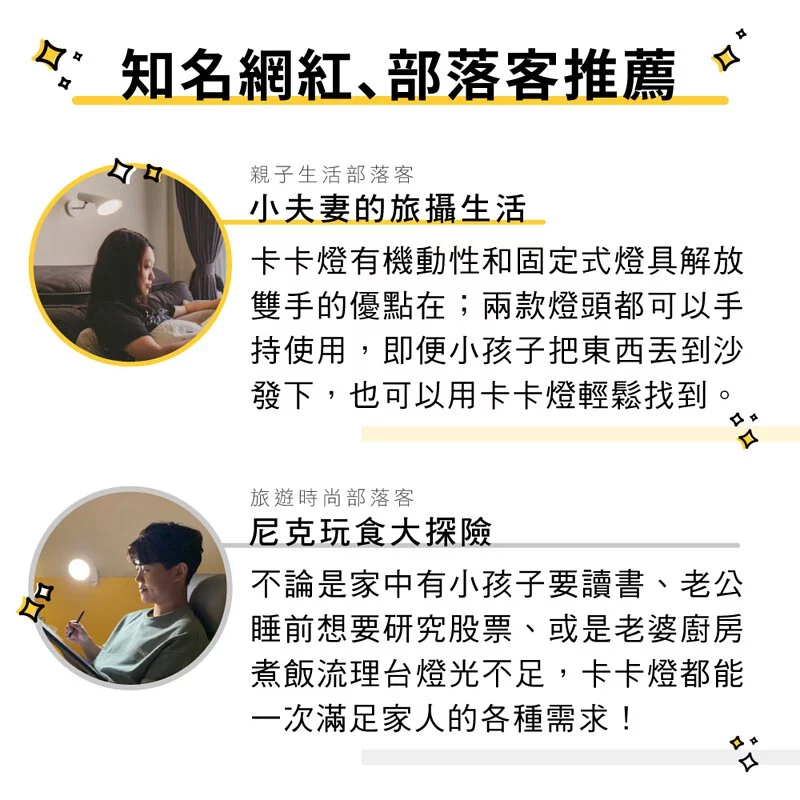 KINYO - 卡卡燈-廣角照明組/ 一秒磁吸、創新照明-PLED2325