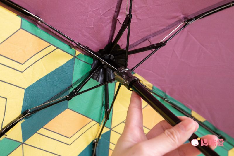 日本代購 - 鬼滅之刃 輕量迷你折疊傘-富岡義勇 (長17cm)