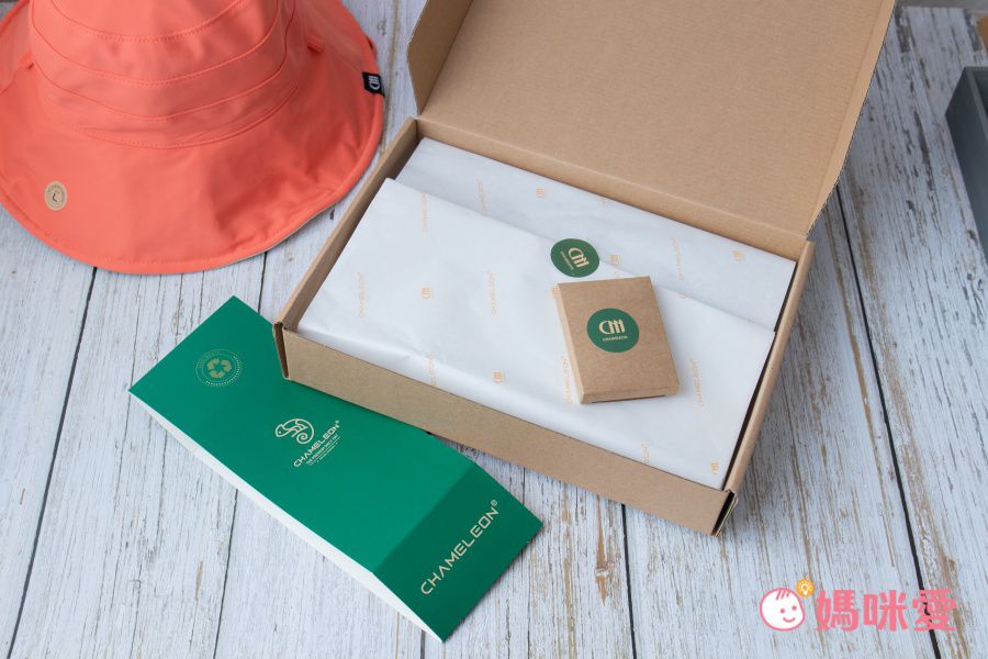 韓國 CHAMELEON - 雙面牛仔布料遮陽帽-黑/棕