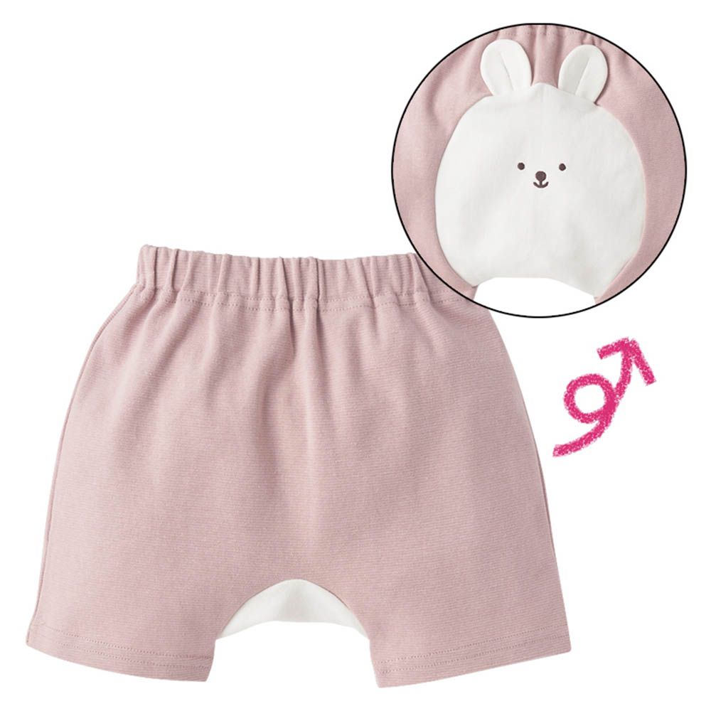 造型屁屁褲-動物-粉紅色