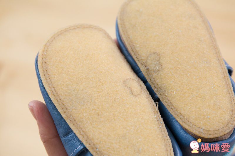 英國Inch Blue - 真皮手工寶寶鞋-水彩花