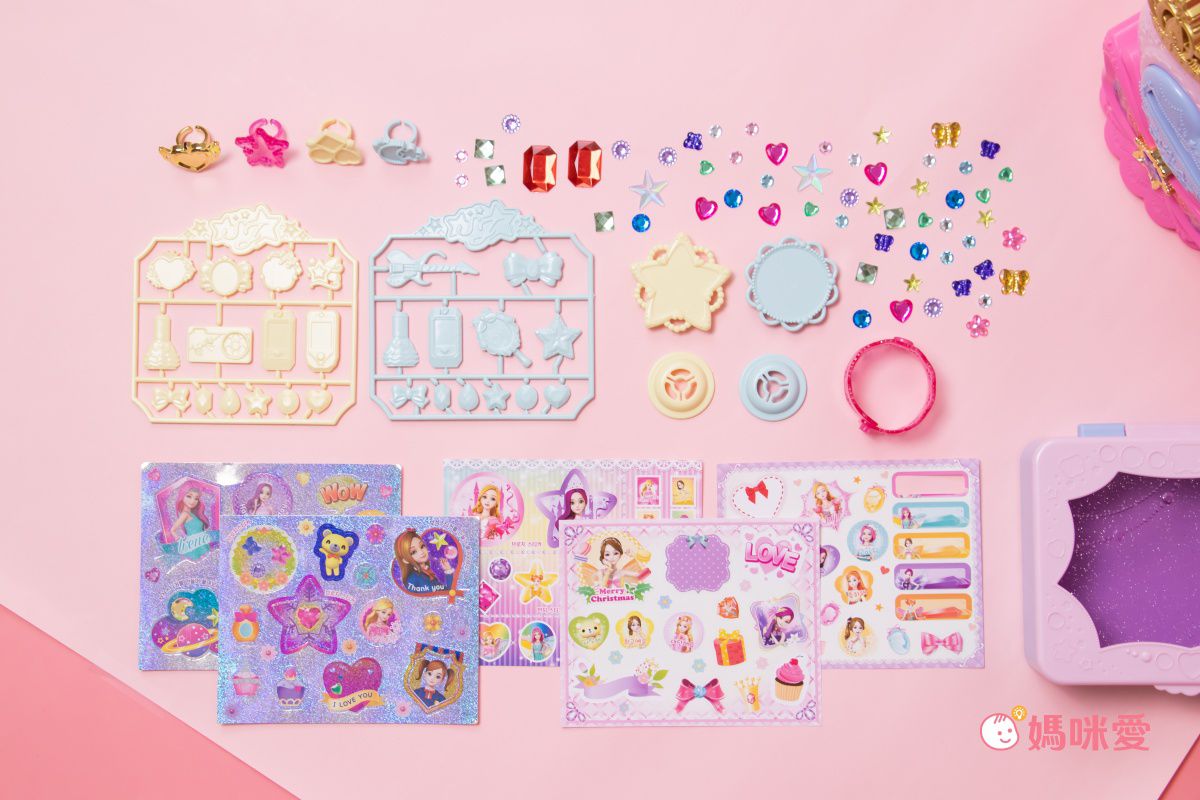 YOUNG TOYS - 秘密甜心粉鑽貼紙機