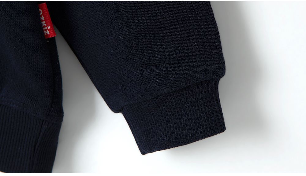 韓國 OZKIZ - 閃亮變色長袖大學T-恐龍