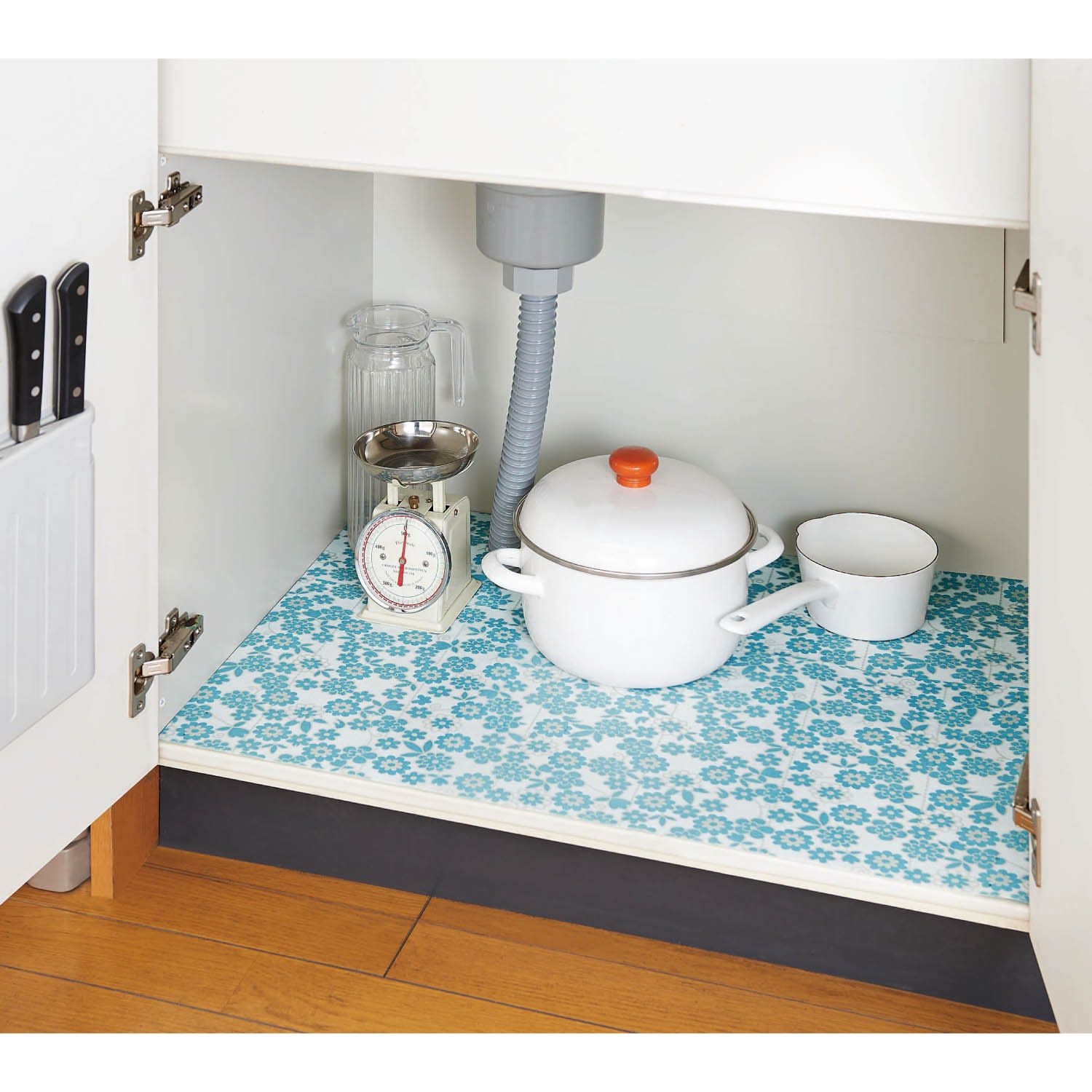 日本千趣會 - [抗菌加工]自由裁剪除濕防潮墊(鞋櫃/櫥櫃用) (約200×30cm)