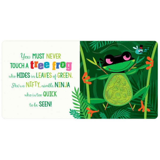 Never Touch a Zebra! 千萬別摸大斑馬 (觸摸書)