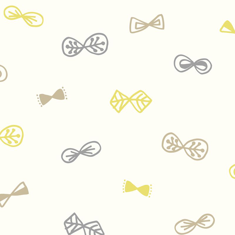 akachan honpo - 靜音豆子椅-蝴蝶結-灰色