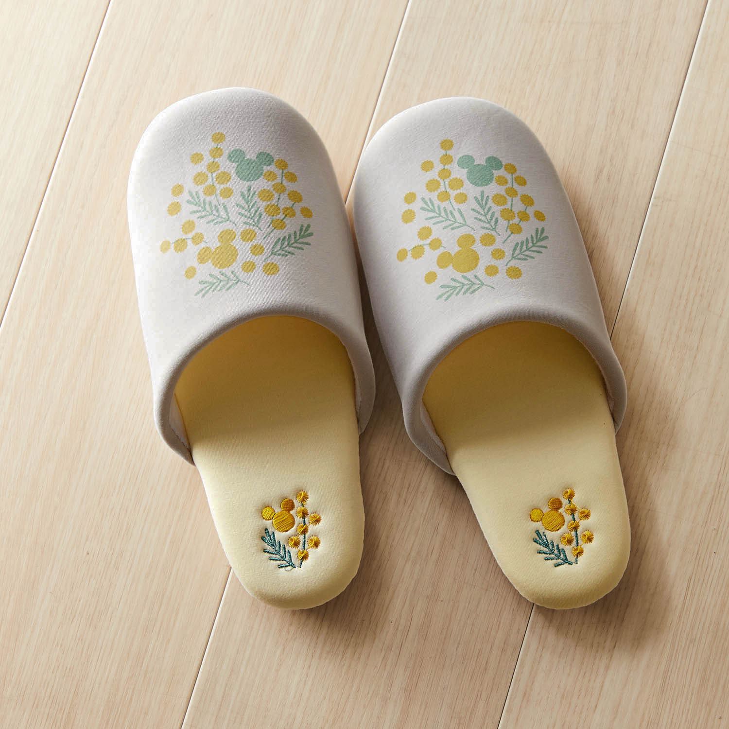 日本千趣會 - 迪士尼室內拖鞋-七矮人-卡其