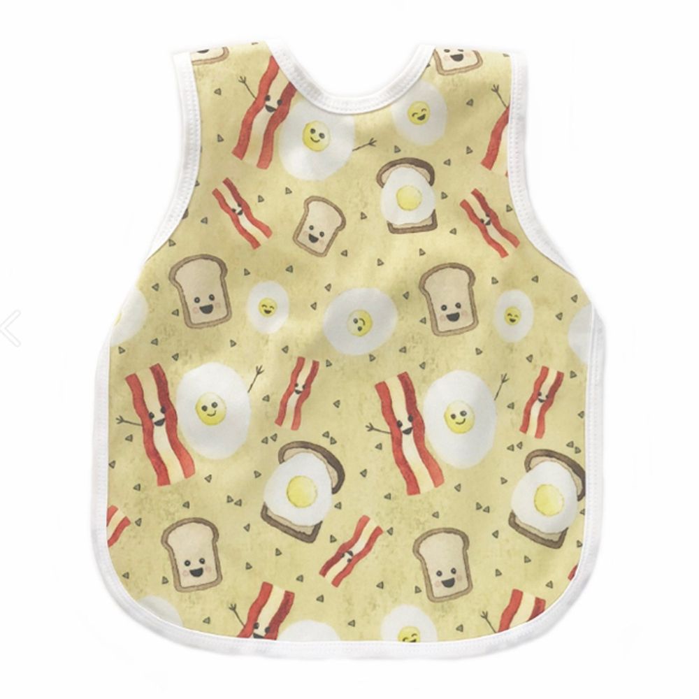 BapronBaby圍兜裙 - 蛋蛋培根-圍兜裙 (24.7cm*15.2cm*1.3cm)