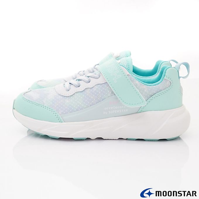 Moonstar日本月星 - 月星 Light foam系列運動機能童鞋款-LV11297綠(中大童段)-機能運動鞋-綠