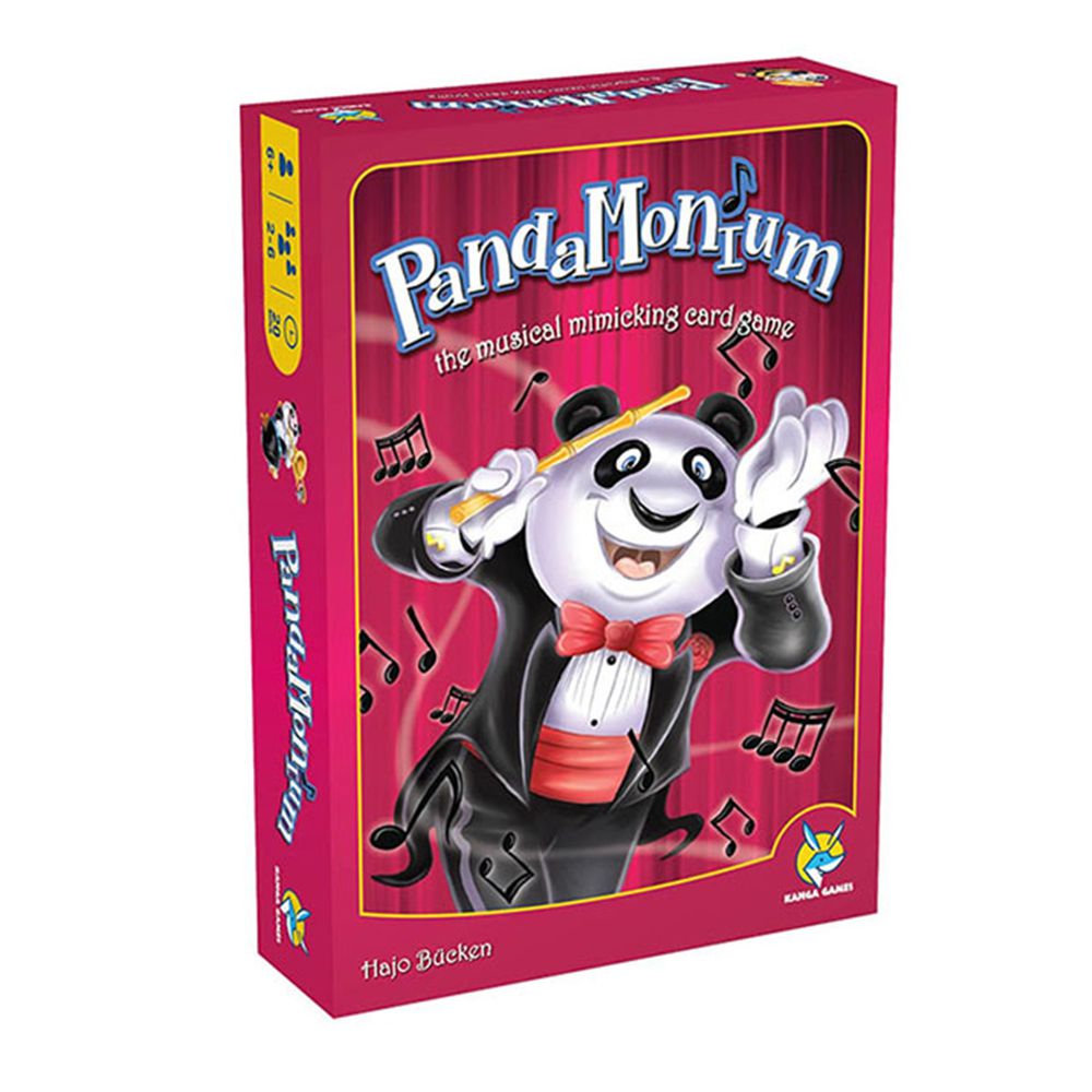 諾貝兒益智玩具 - 中文版歐美桌遊 熊貓大樂團 PandaMonium
