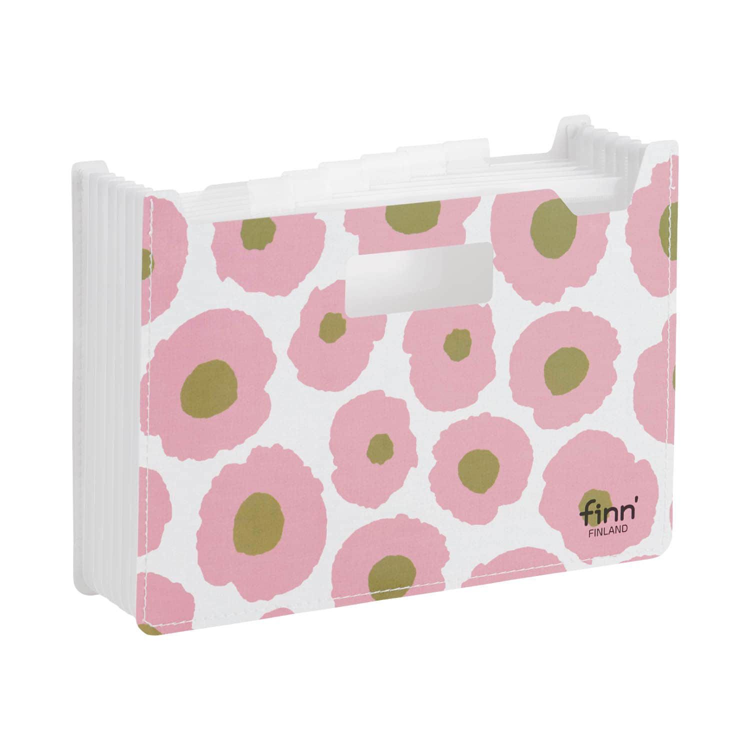 日本千趣會 - 北歐風 風琴式文件收納夾(可放A4)-療癒小狗 (33x23.5x2cm)