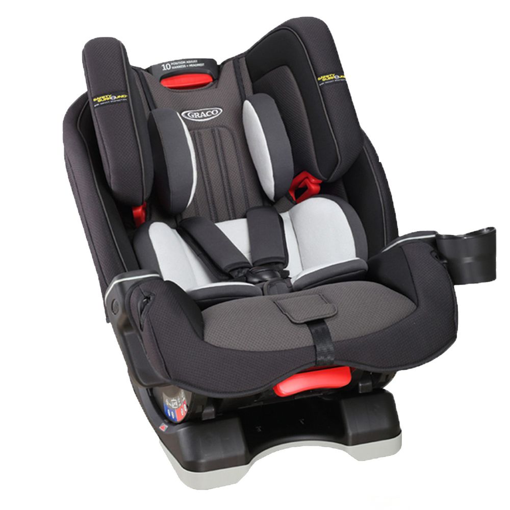 Graco - 長效型嬰幼童汽車安全座椅-MILESTONE LX-小灰狼-0 - 12y