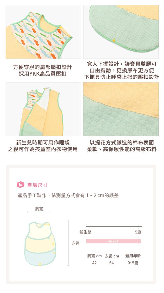 韓國 Han's Pumpkin - 秋冬成長型防踢被(0-5歲)-斑斑小虎