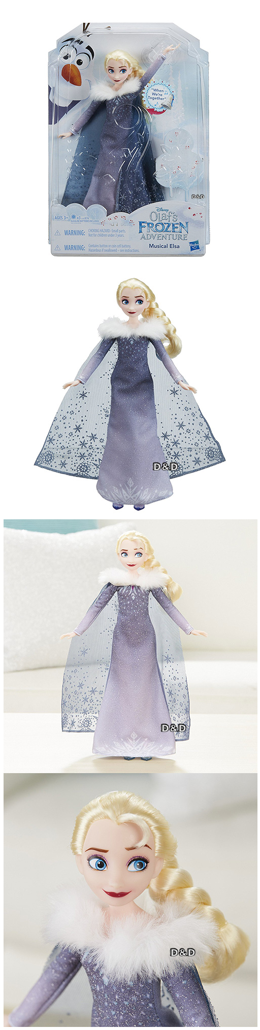 Disney 迪士尼 - 【新品】《 Disney 迪士尼 》冰雪奇緣雪寶的佳節冒險 - 歡唱艾莎