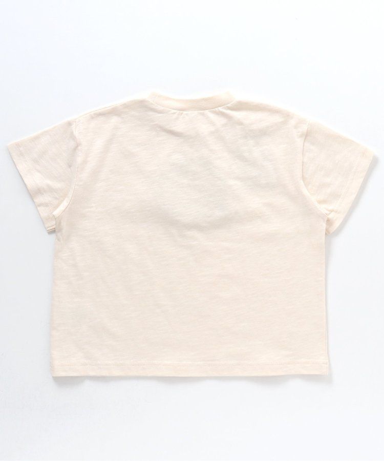 日本 BREEZE - 彩色標語短袖上衣-寶石藍