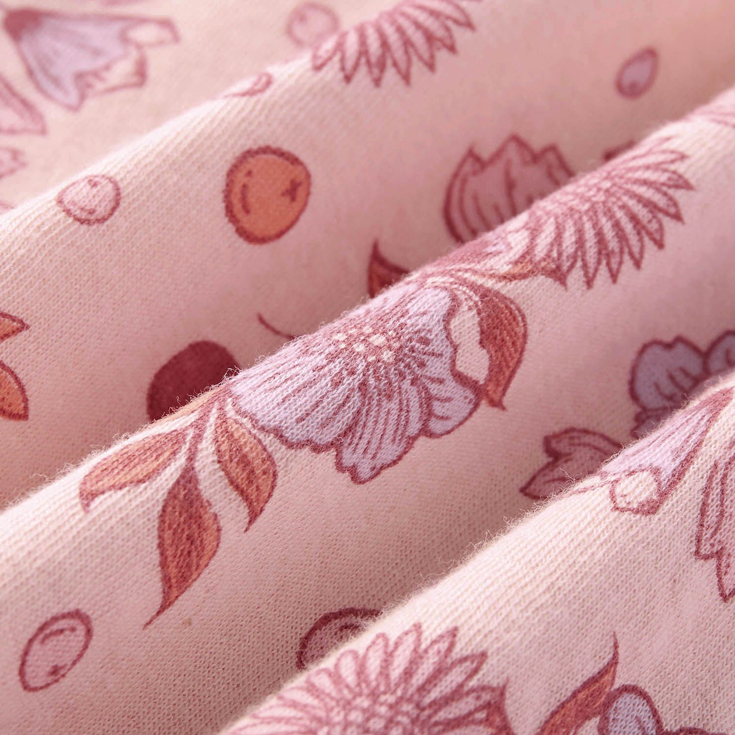 日本千趣會 - 迪士尼滿版印花長袖家居服/睡衣-小熊維尼-黃