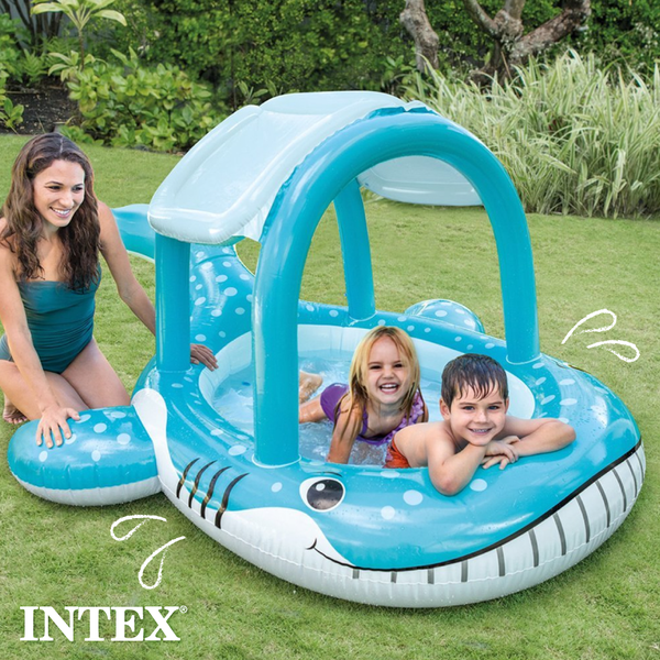 不出門最強玩水法【美國INTEX】室內泳池