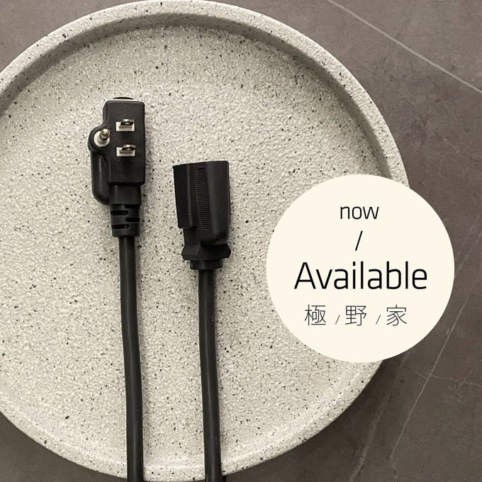 +886 [極野家] - 專利過載保護3P延長線/中繼線1.8m-奶茶棕