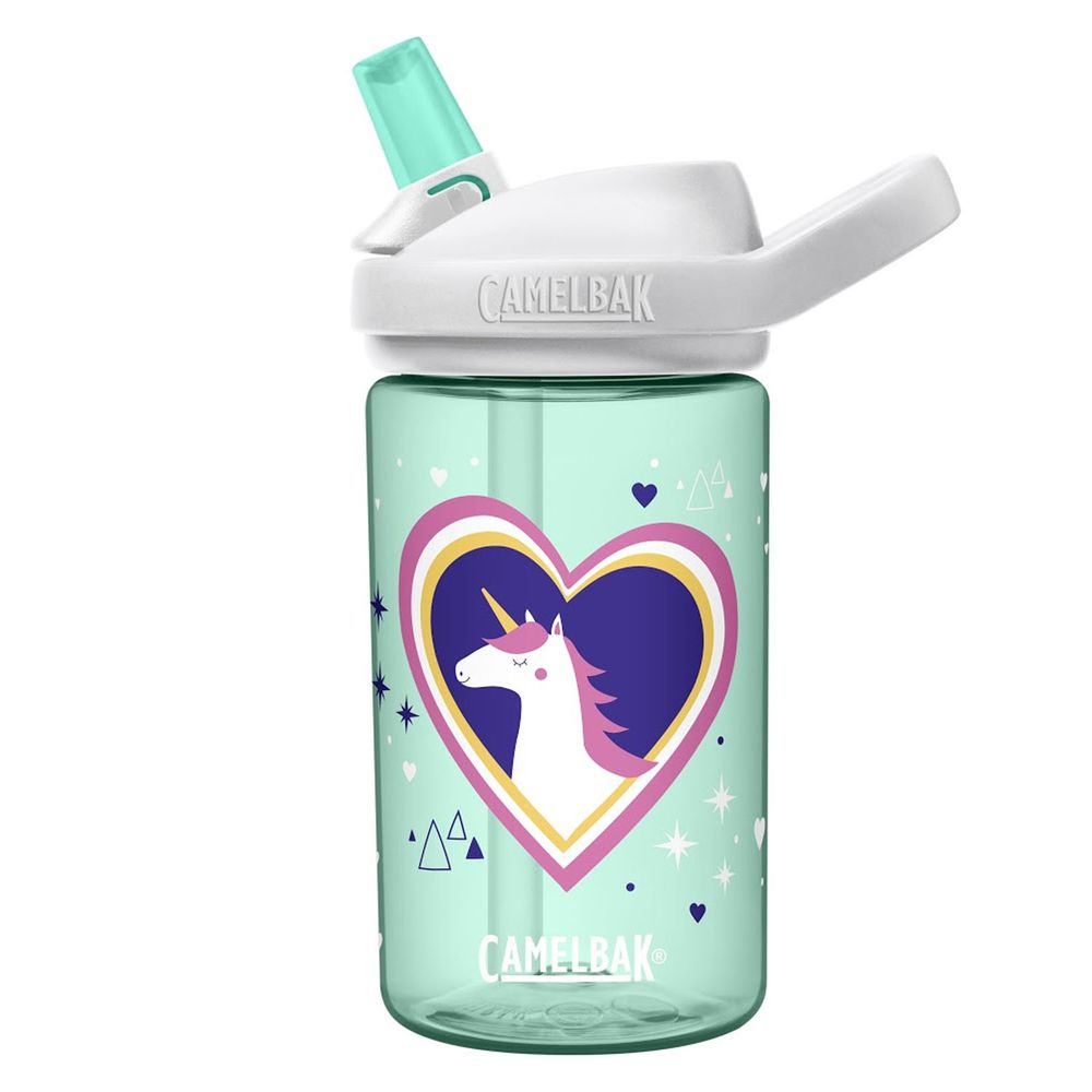 CamelBak - EDDY+ 兒童吸管運動水瓶-戀愛獨角獸 (400ml)