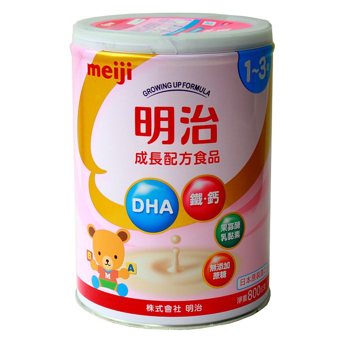 明治 - 金選1~3歲成長配方食品-800gx2罐
