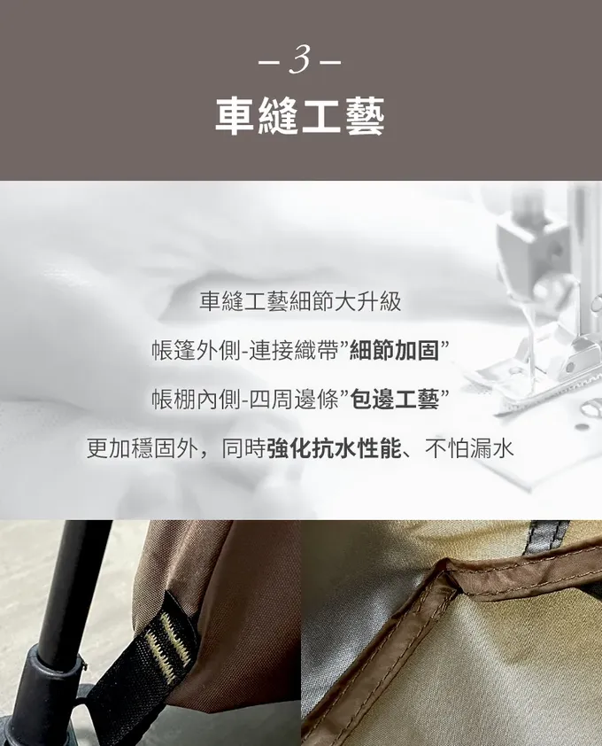 SHANER - All The View速開帳篷-摩卡棕