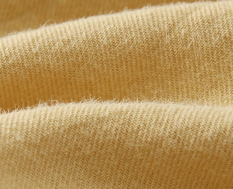 純棉寬鬆五分褲-深綠色